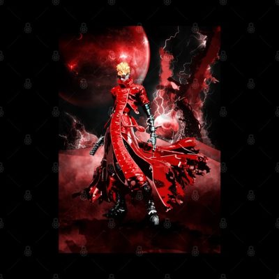 Trigun Badlands Vash Tapestry Official Trigun Merch