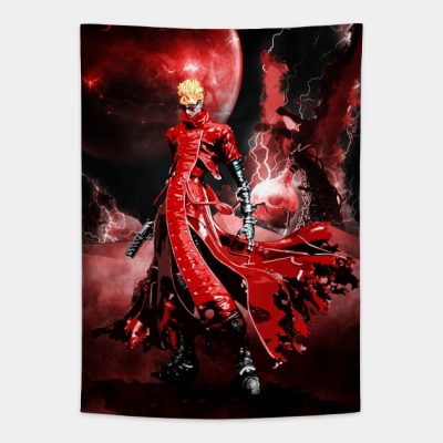 Trigun Badlands Vash Tapestry Official Trigun Merch