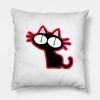 Trigun Small Kuroneko Throw Pillow Official Trigun Merch