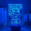 3d Lamp Anime Trigun Vash The Stampede LED Night Light for Kid Room Deco Birthday Gift 1 - Trigun Merch