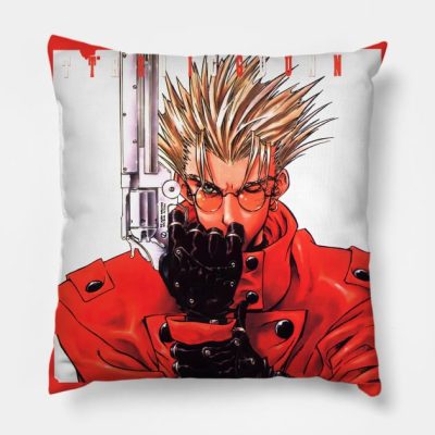 Trigun Throw Pillow Official Trigun Merch