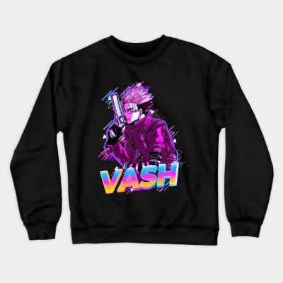 Vash The Stampede Trigun Crewneck Sweatshirt Official Trigun Merch