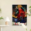 Anime TRIGUN STAMPEDE Anime Posters Sticky Decoracion Painting Wall Art White Kraft Paper Room Wall Decor 2 - Trigun Merch