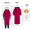 Anime Vash The Stampede Cosplay Trigun Cosplay Costume Vash Wig Red Uniform Outfits Glasses Halloween Party 4 - Trigun Merch