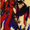 TRIGUN STAMPEDE Poster Japanese Classic Anime Kraft Paper Wall Decoration Cafe Bedroom Living Room Aesthetics Rimless 5 - Trigun Merch