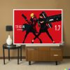 Trigun Stampede Anime Poster Canvas Painting Wall Art Girl Dorm Picture For Living Room Bedroom Home 8 - Trigun Merch