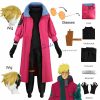 Trigun Vash The Stampede Cosplay Costume Millie Myrl Uniform Coat Sunglasses Wig Cosplay Anime Halloween Costume - Trigun Merch