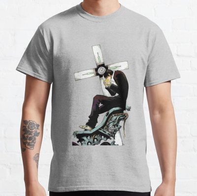 Nicholas D. Wolfwood Trigun Anime Girl Fanart T-Shirt Official Trigun Merch