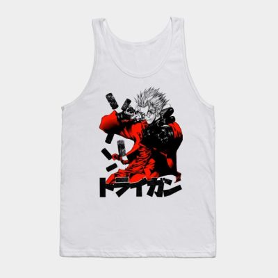 The Stampede Black Tank Top Official Trigun Merch