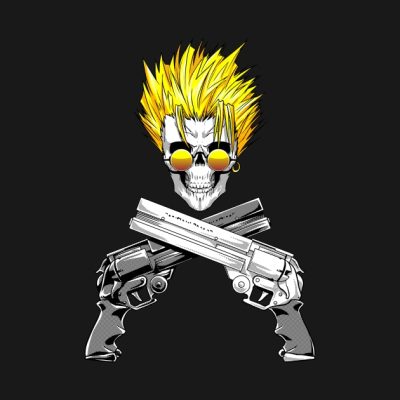 Humanoid Skull Pin Official Trigun Merch