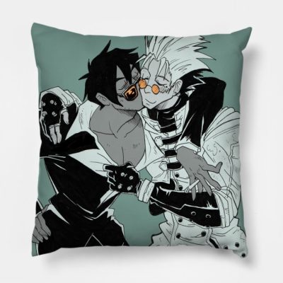 Vash And Wolfwood Throw Pillow Official Trigun Merch