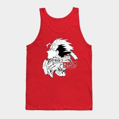 Vash The Stampede Head Tank Top Official Trigun Merch