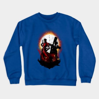 Million Double Dollar Wanted Crewneck Sweatshirt Official Trigun Merch