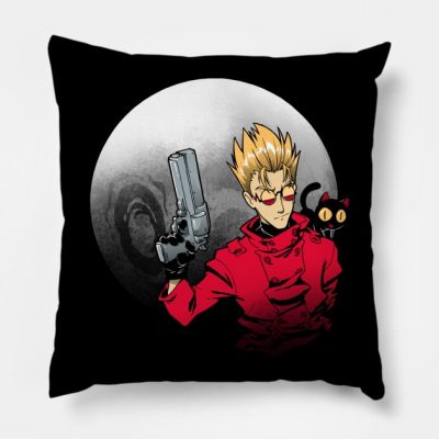 Wanted Throw Pillow Official Trigun Merch