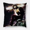 Nicholas D Wolfwood Trigun Throw Pillow Official Trigun Merch