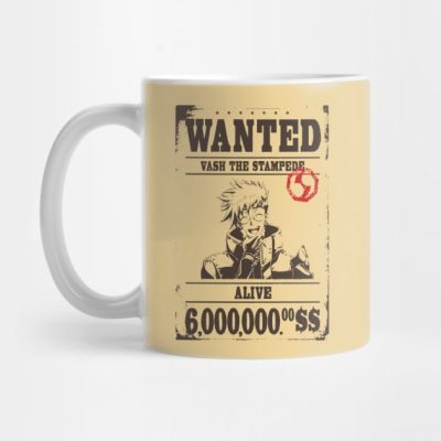 Wanted Alive Mug Official Trigun Merch