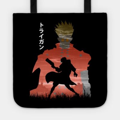 Classic Vash The Stampede Graphic Tote Official Trigun Merch