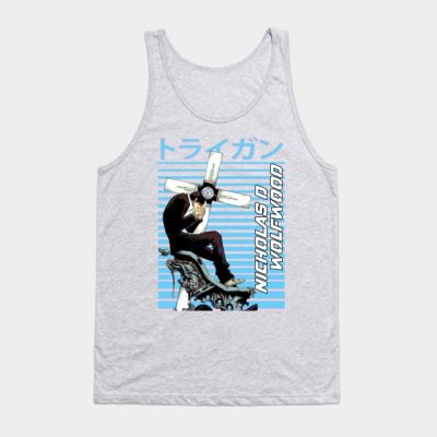 Retro Trigun Anime Men Women Tank Top Official Trigun Merch