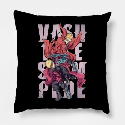 Vash Stampede Throw Pillow Official Trigun Merch