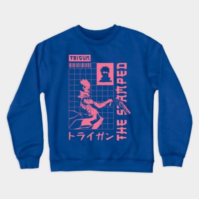 Trigun Vash The Stampede Crewneck Sweatshirt Official Trigun Merch