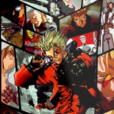 Trigun Ultimate Tribute Poster Tote Bag Official Trigun Merch