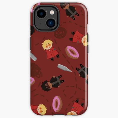 Trigun Stampede Plushie Vash And Wolfwood Pattern Fanwork Iphone Case Official Trigun Merch