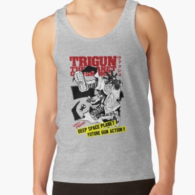 Trigun Gunsmoke Black Tank Top Official Trigun Merch