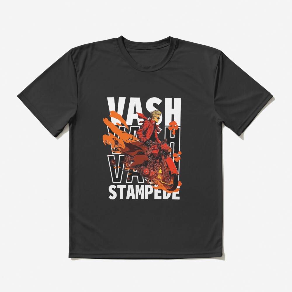 Vash The Stampede | Trigun Stampede Anime Series T-Shirt Official Trigun Merch