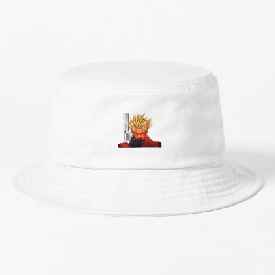 Vash Couch Design Bucket Hat Official Trigun Merch