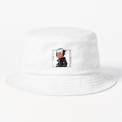 Vash The Stampede Boy Trigun Black Style Bucket Hat Official Trigun Merch