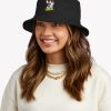 Stampede Black Art Bucket Hat Official Trigun Merch