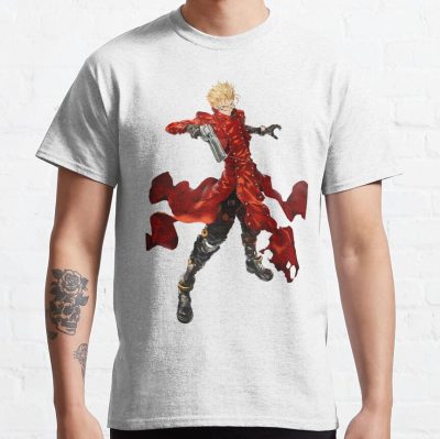 Vash The Stampede Trigun Anime Girl Gift T-Shirt Official Trigun Merch