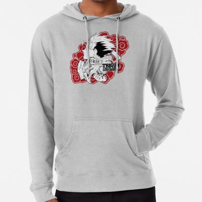 Red Trigun Head Black Hoodie Official Trigun Merch