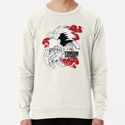 Cloud Trigun Head Black Sweatshirt Official Trigun Merch