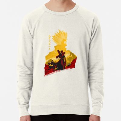 Vash Typhoon Silhouette Design Sweatshirt Official Trigun Merch