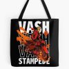 Vash The Stampede | Trigun Stampede Anime Series Tote Bag Official Trigun Merch