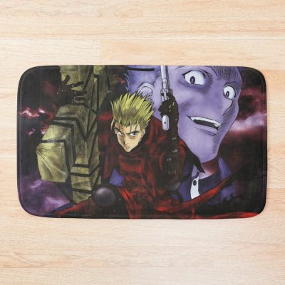 Trigun 80S Anime Bath Mat Official Trigun Merch