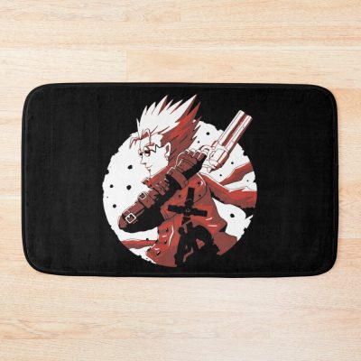 Trigun Retro Vintage Bath Mat Official Trigun Merch