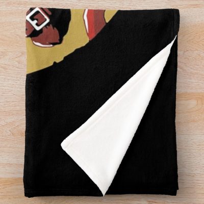 Vintage Trigun Sticker Throw Blanket Official Trigun Merch