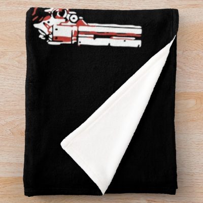 Trigun Retro Vintage Throw Blanket Official Trigun Merch