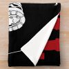 Trigun Gunsmoke Black Throw Blanket Official Trigun Merch