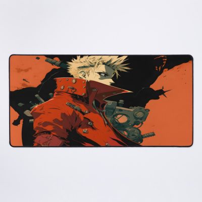 Trigun Vash The Stampede Portrait Mouse Pad Official Trigun Merch