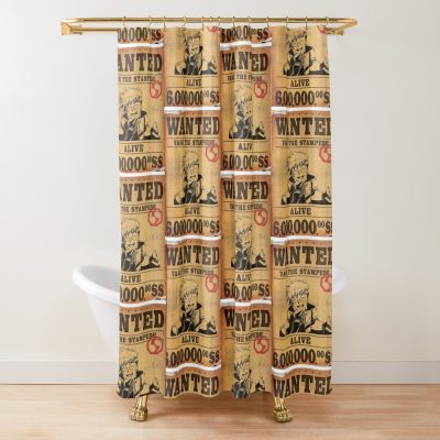 Trigun Vash Shower Curtain Official Trigun Merch