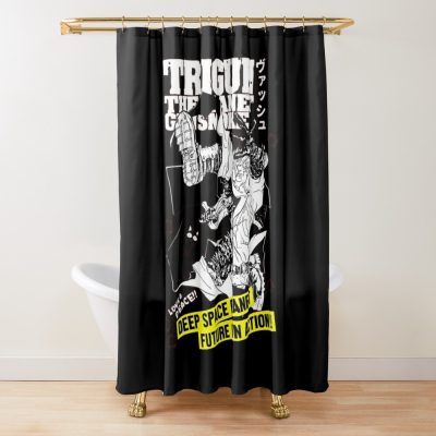 Vash The Stampede Shower Curtain Official Trigun Merch