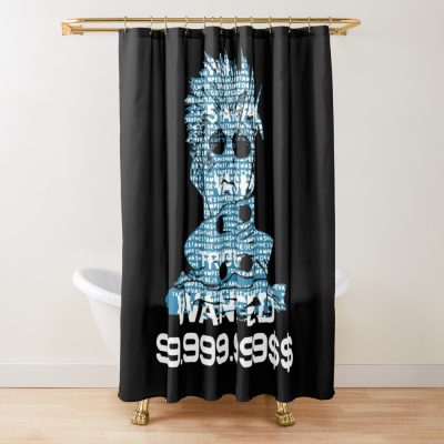 Trigun Retro Vintage Shower Curtain Official Trigun Merch