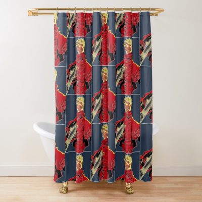 Vash The Stampede (Detailed) Shower Curtain Official Trigun Merch