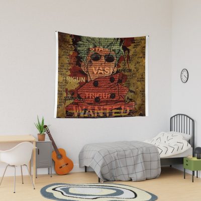 Trigun Typo Artwork Tapestry Official Trigun Merch