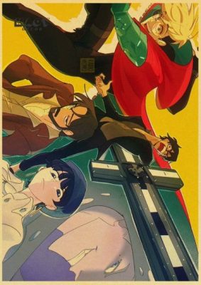 Trigun Characters Kraft Paper Home Decor Poster