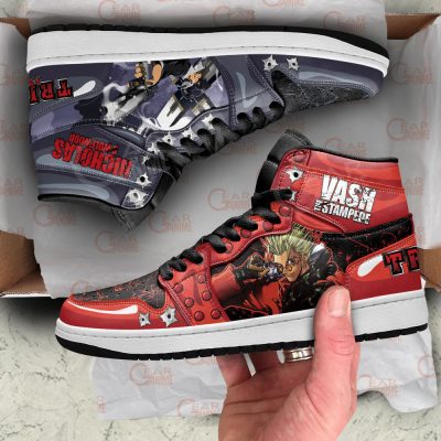 Trigun Vash the Stampede and Nicholas D Wolfwood J1-Sneakers MN13